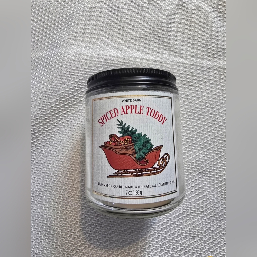 💙 Bath And Body Works Spiced Appke Toddy Candle